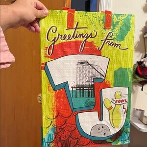 Trader Joe’s Welcome To Tote Bag with Bowling Design